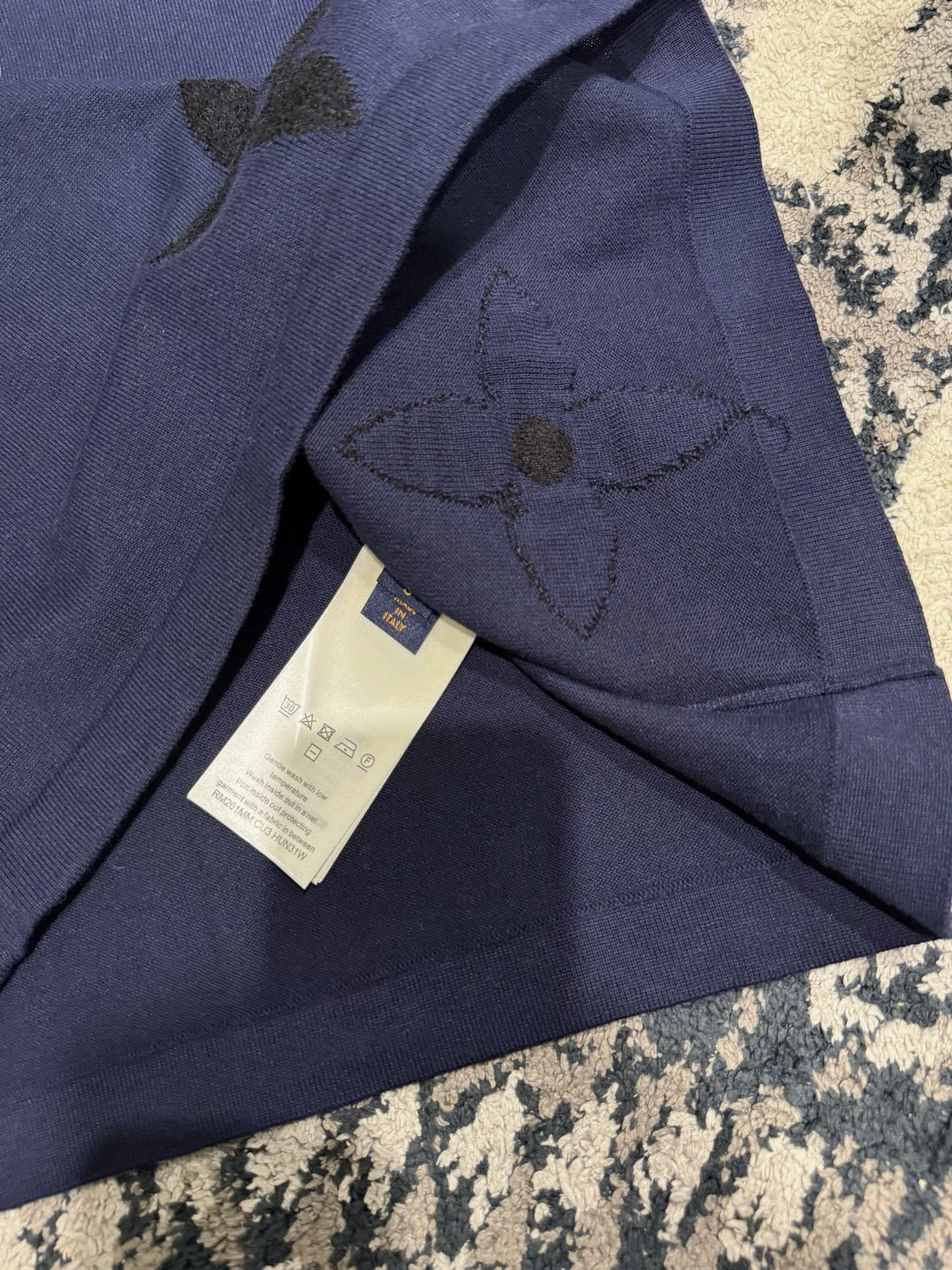 wg.luxury-- 8V Monogram Cotton oversized item:E-F409L1854F